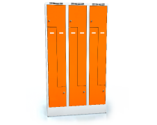 Cloakroom locker Z-shaped doors ALDOP 1920 x 1050 x 500